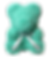 Tiffany Blue Rose Bear