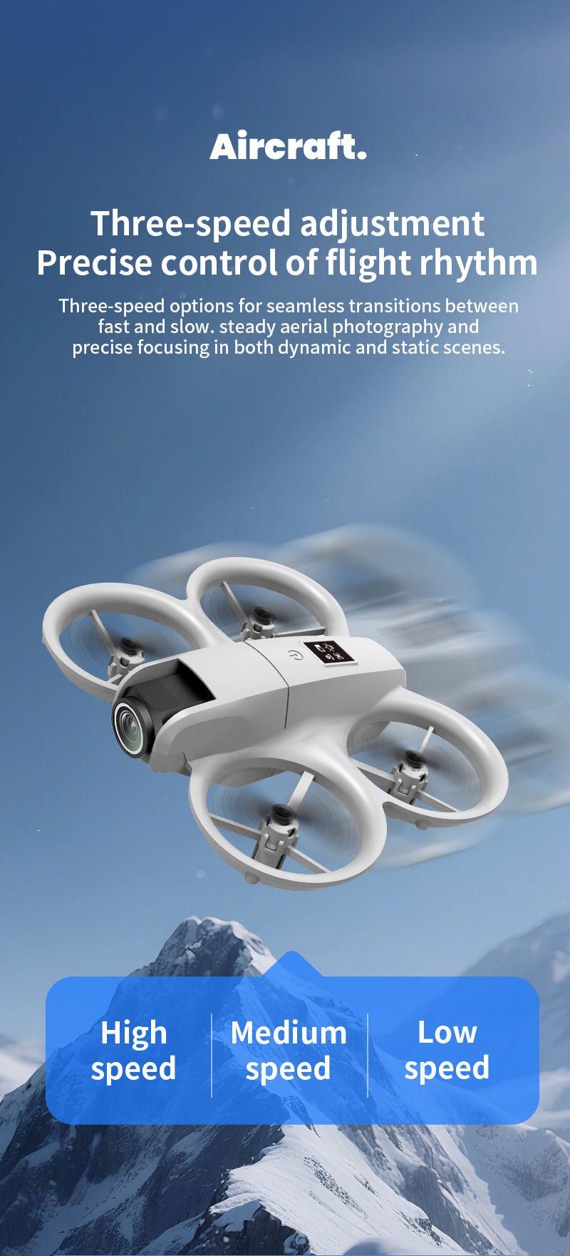 Miniatura: Mini Drone H135 Pro 4K WiFi FPV - Sensor de Obstáculo Laser, Motor Brushless e Z