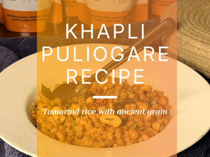 Khapli Puliogare Recipe: The Ancient Grain Twist on South India's Favorite Tamarind Rice