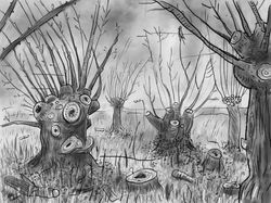 fen trees [iPad drawing]