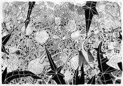 bugs 4 [ink on paper]