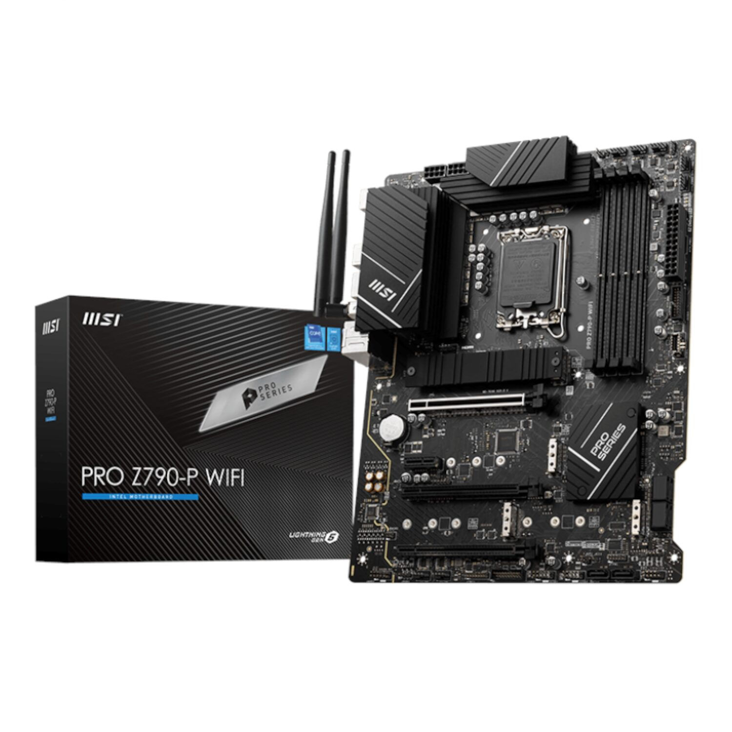 MSI PRO Z790-P WIFI Intel Z790 Wi-Fi 6E DDR5 ATX Motherboard
