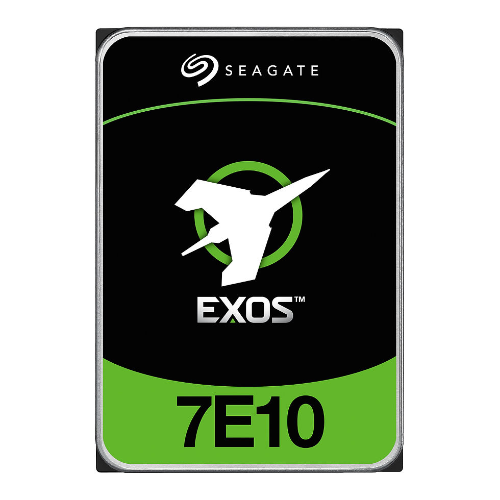Thumbnail: Seagate EXOS 7E10 4TB 256MB 7200 RPM 3.5-inch SATA HDD