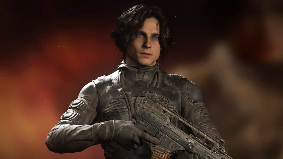 The Dune: Part Two Paul Atreides Operator Skin