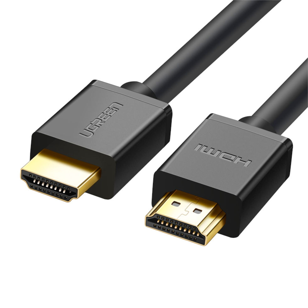 Thumbnail: UGREEN HD104-10109 HDMI 4K Cable Male to Male Black 5m - Black