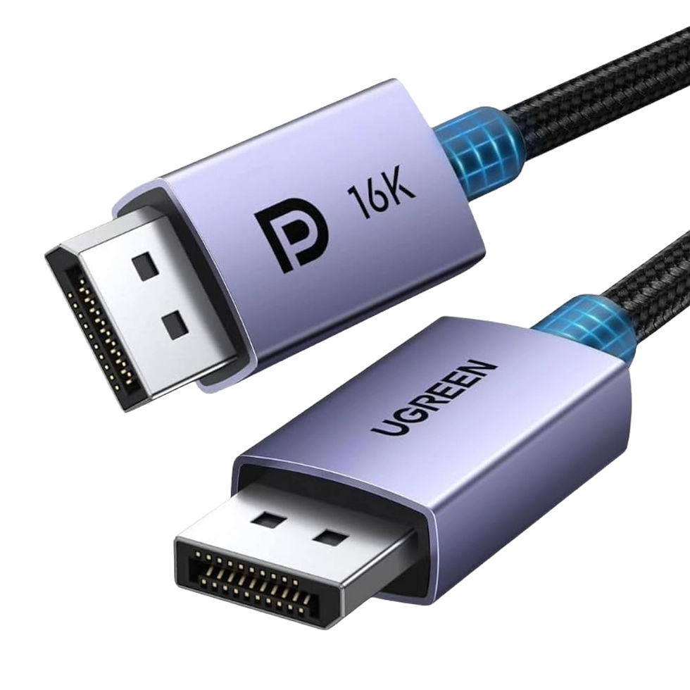 Thumbnail: UGREEN DisplayPort2.1 Male to Male 16K Braided 2M Cable