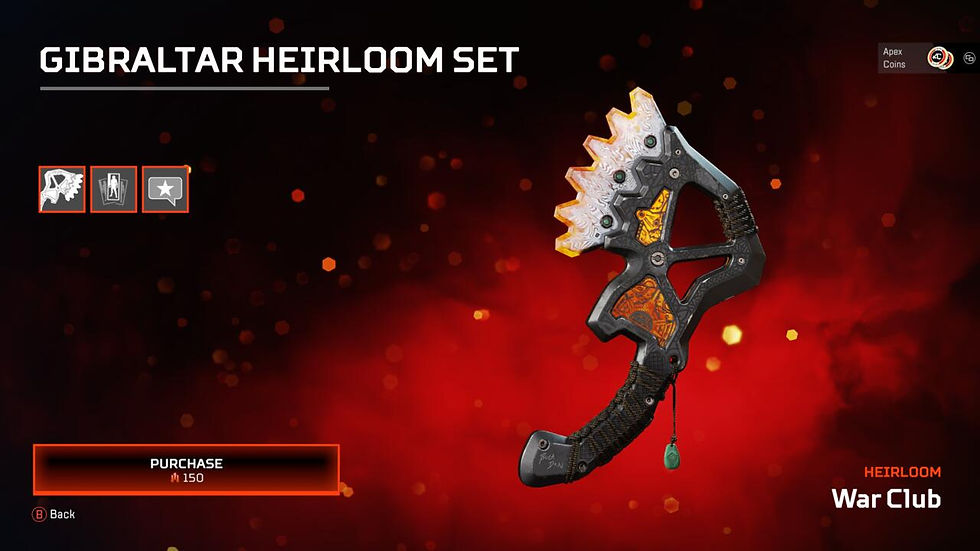 Gibraltar Heirloom Set