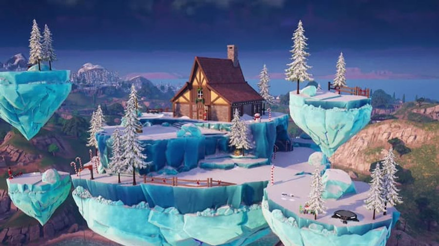Crackshot Cabin Location in Fortnite Winterfest 2023