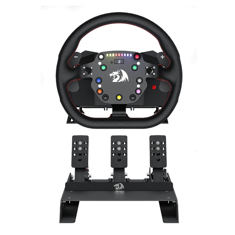Thumbnail: Redragon GT-32 Racing Wheel