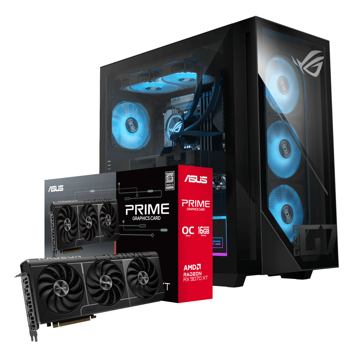 Asus ROG G700 Ultra 5 RX 9070 XT PRIME 16GB 1TB Gaming PC