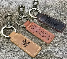Custom engraved keyrings (2)
