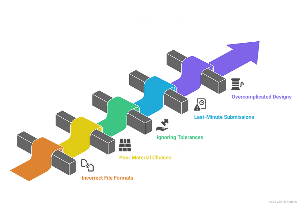 Common Mistakes Students Make with Laser Cutting Projects