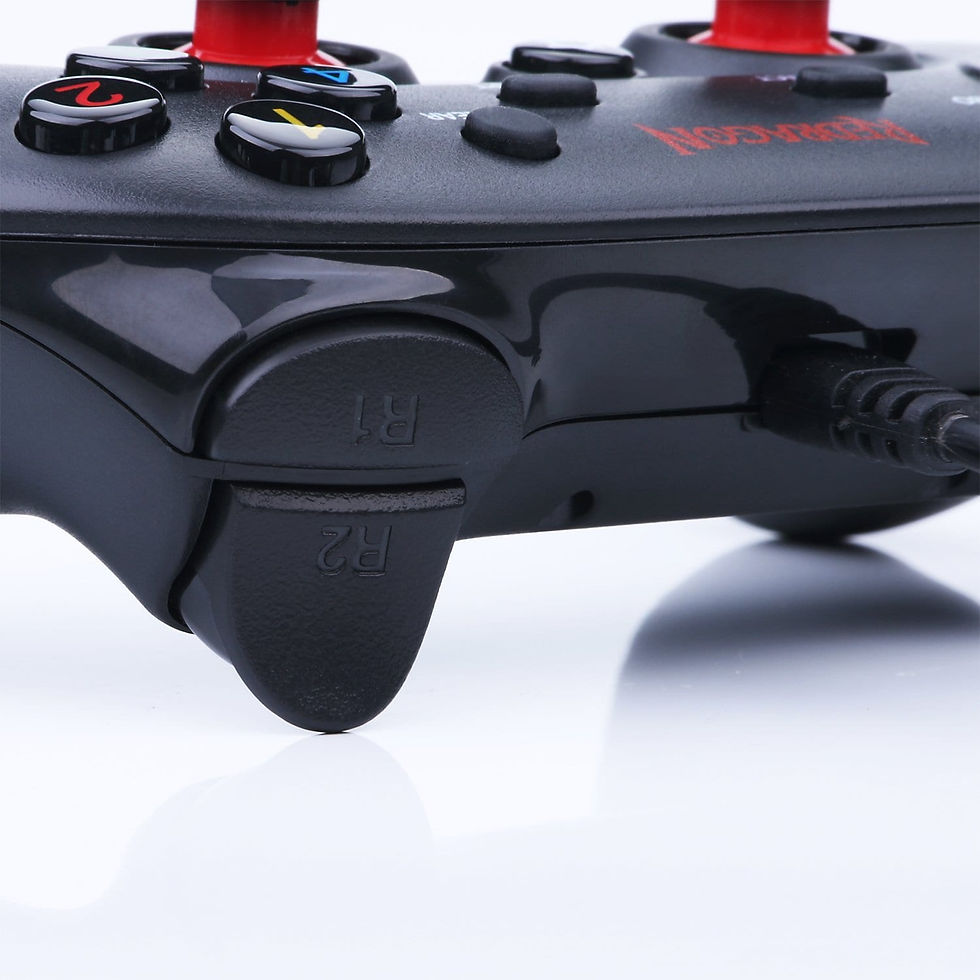 Thumbnail: REDRAGON Saturn Wired X/D-input(Digital/Analog) PC Controller Black