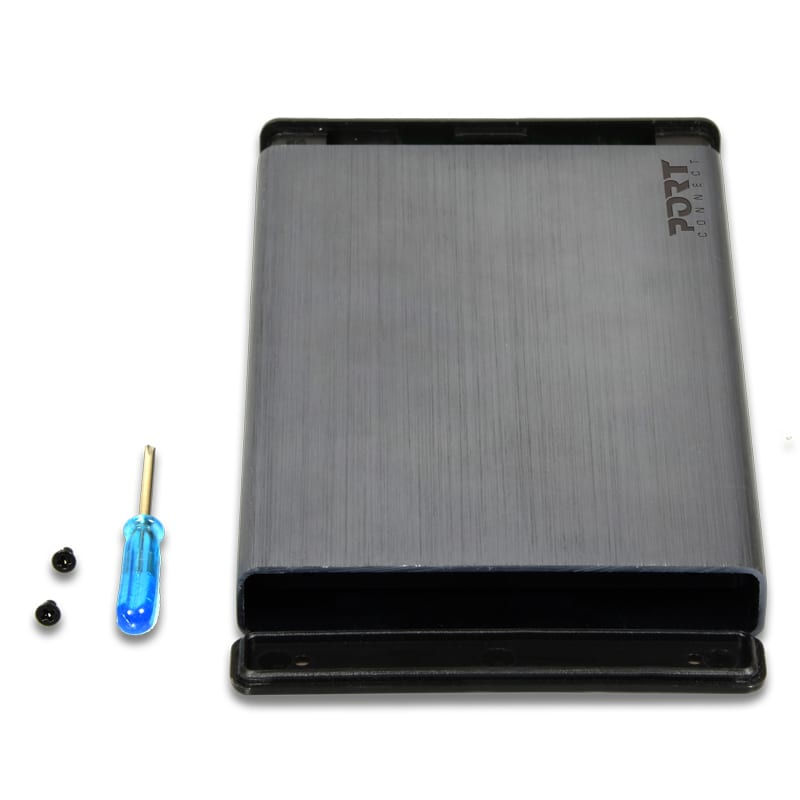 Thumbnail: Port Connect 2.5" USB-C External HDD Enclosure Black