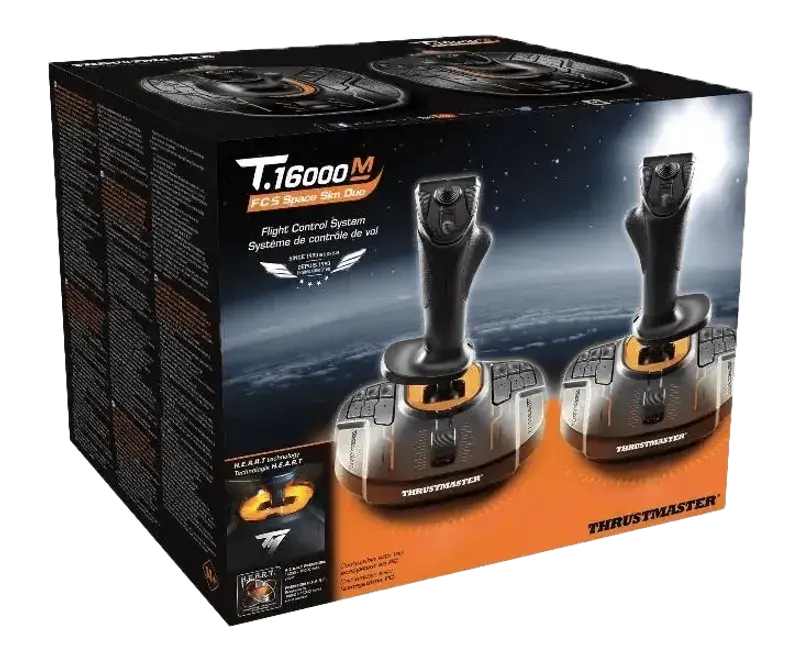 Thumbnail: Thrustmaster T16000M FCS Joystick Space Sim Duo Pack