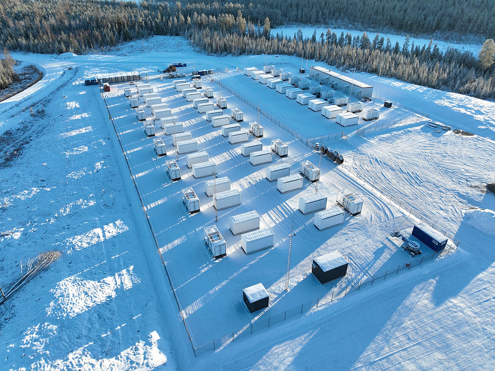 Case study, Delta Capacity and Sungrow in Sweden