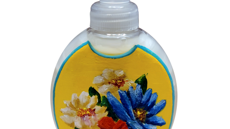 Painted Hand Soap Dispenser