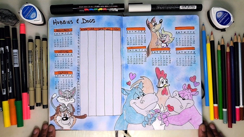 Hobbies & Dogs' Pages ft. Animaniac Characters