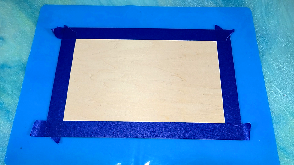 Masked Basswood Board