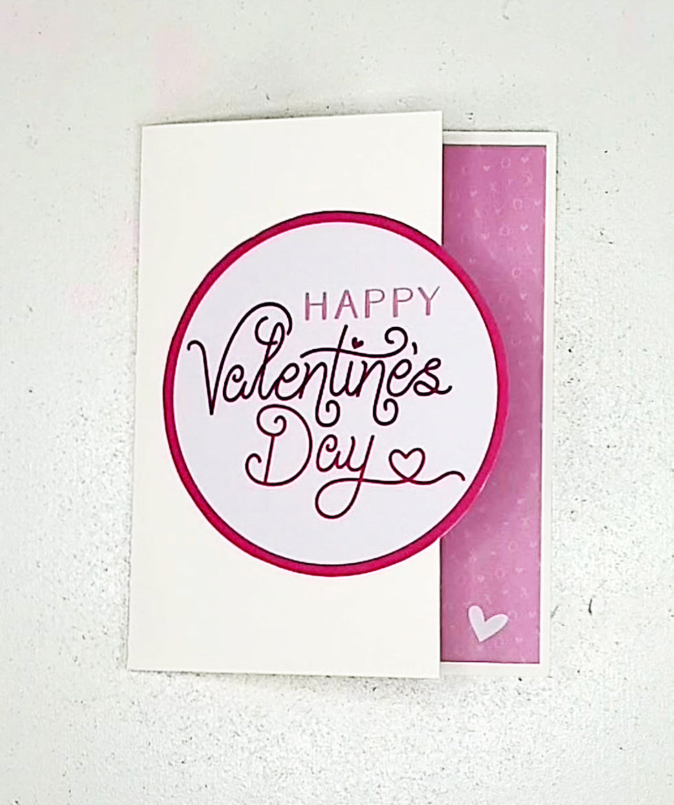 "Happy Valentine's Day" Card