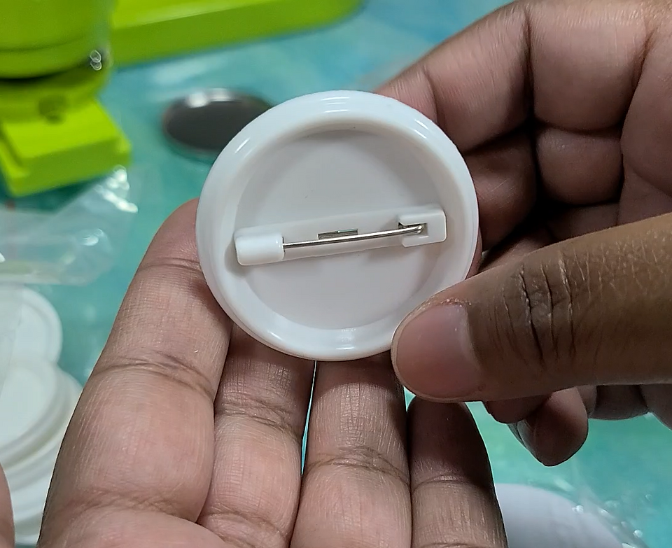 Plastic Pin-Back Button