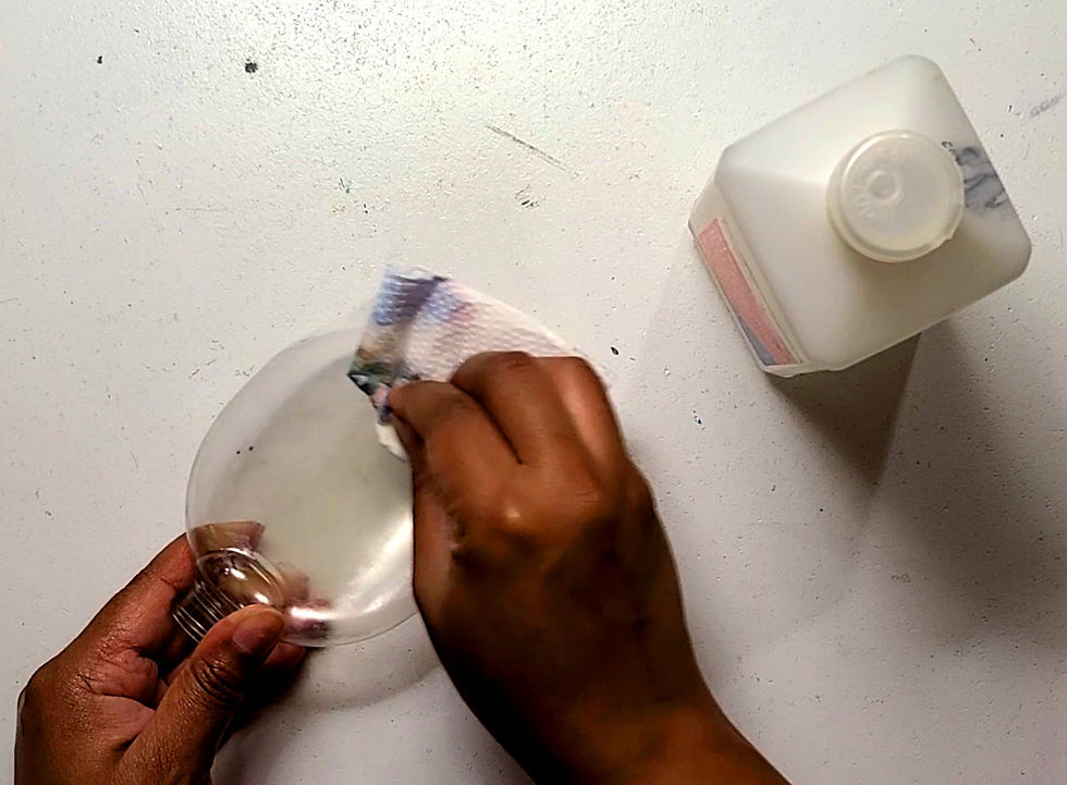 Using Rubbing Alcohol to Remove Sticky Residue