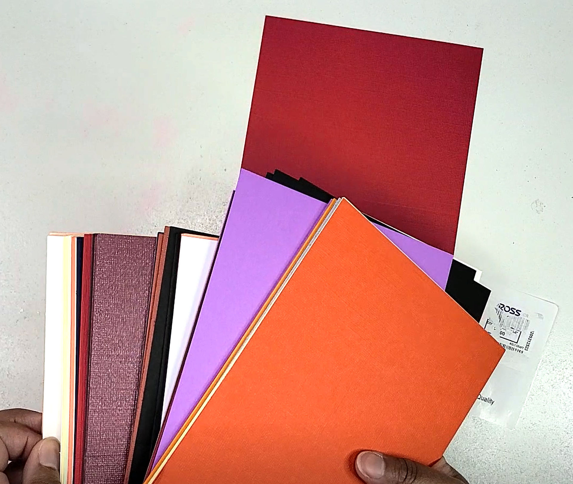 Pre-Scored Cardstock Sheets