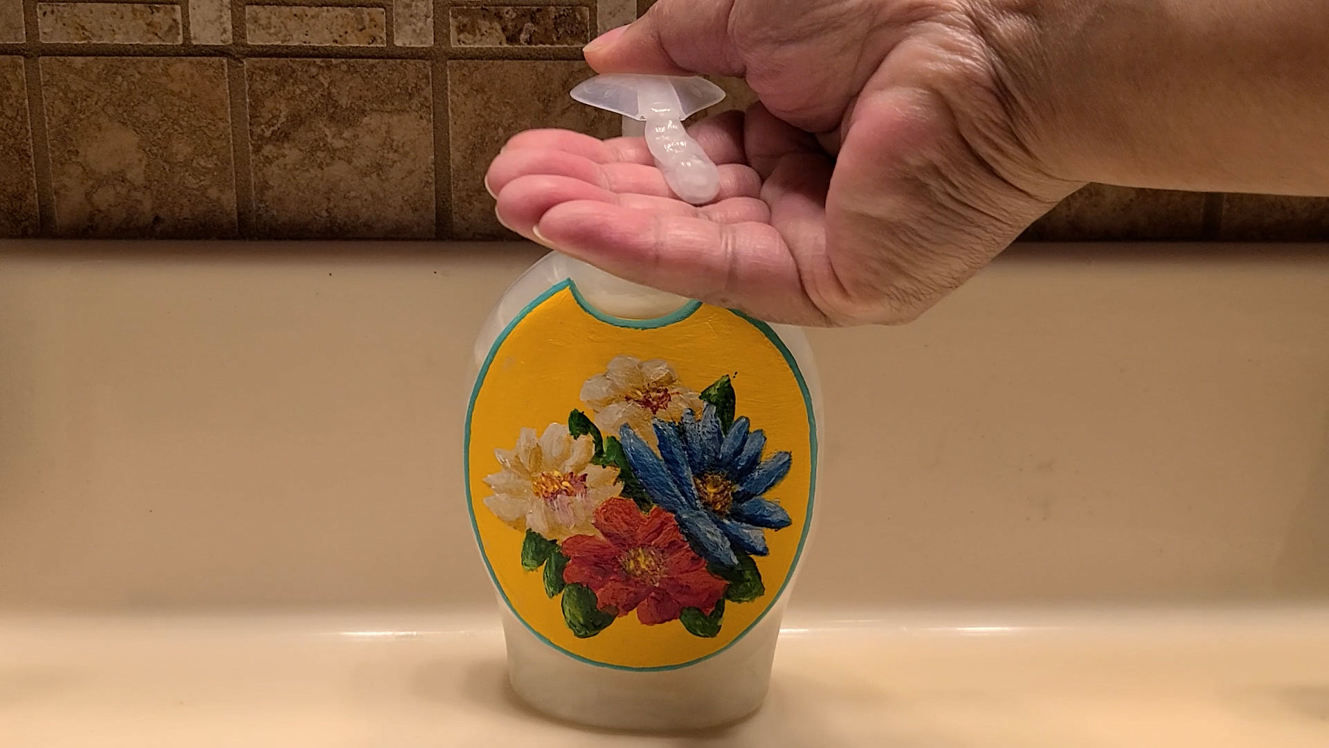 Pumping Hand Soap
