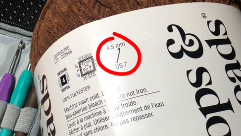 Highlighted Hook Size