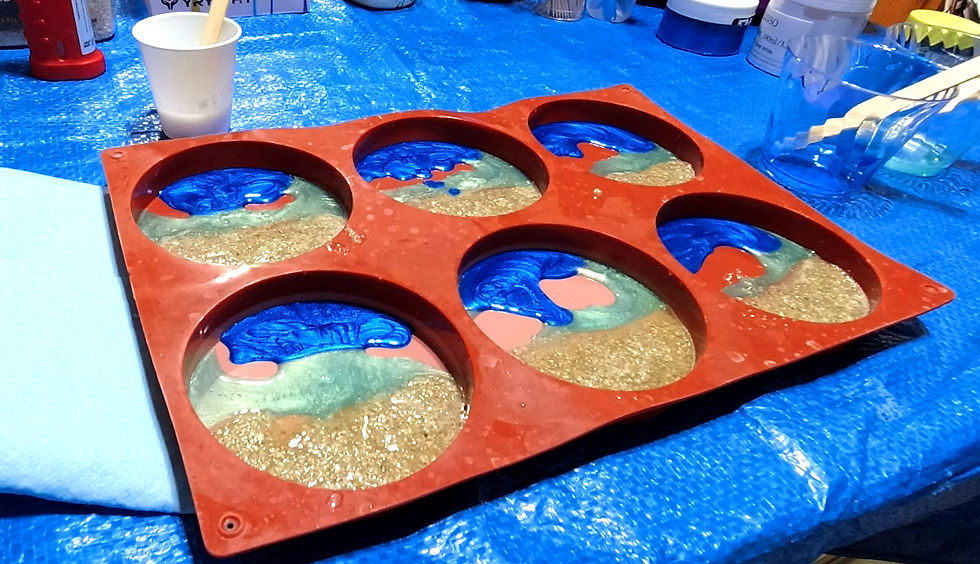 Not Completely Filled Mold Cavities