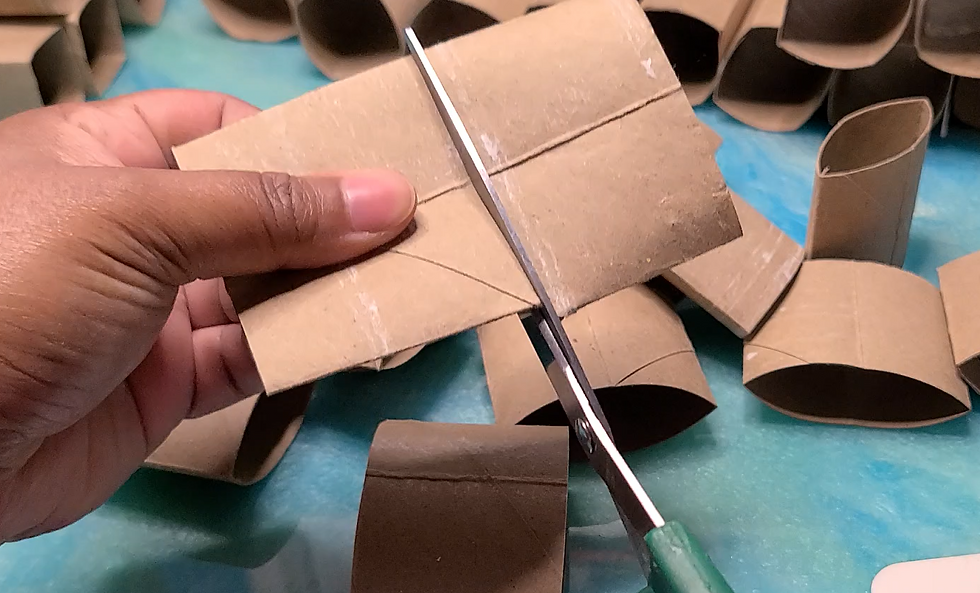 Cutting Roll in Half