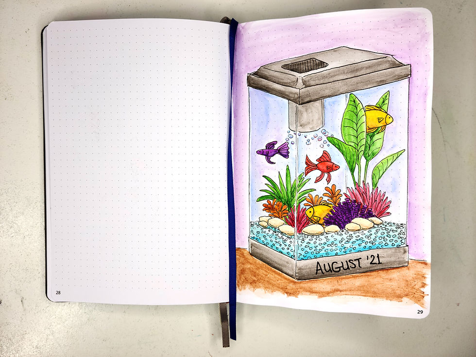 Aquarium "Title" Page