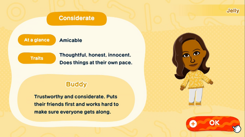 My Mii Considerate Personality Screenshot