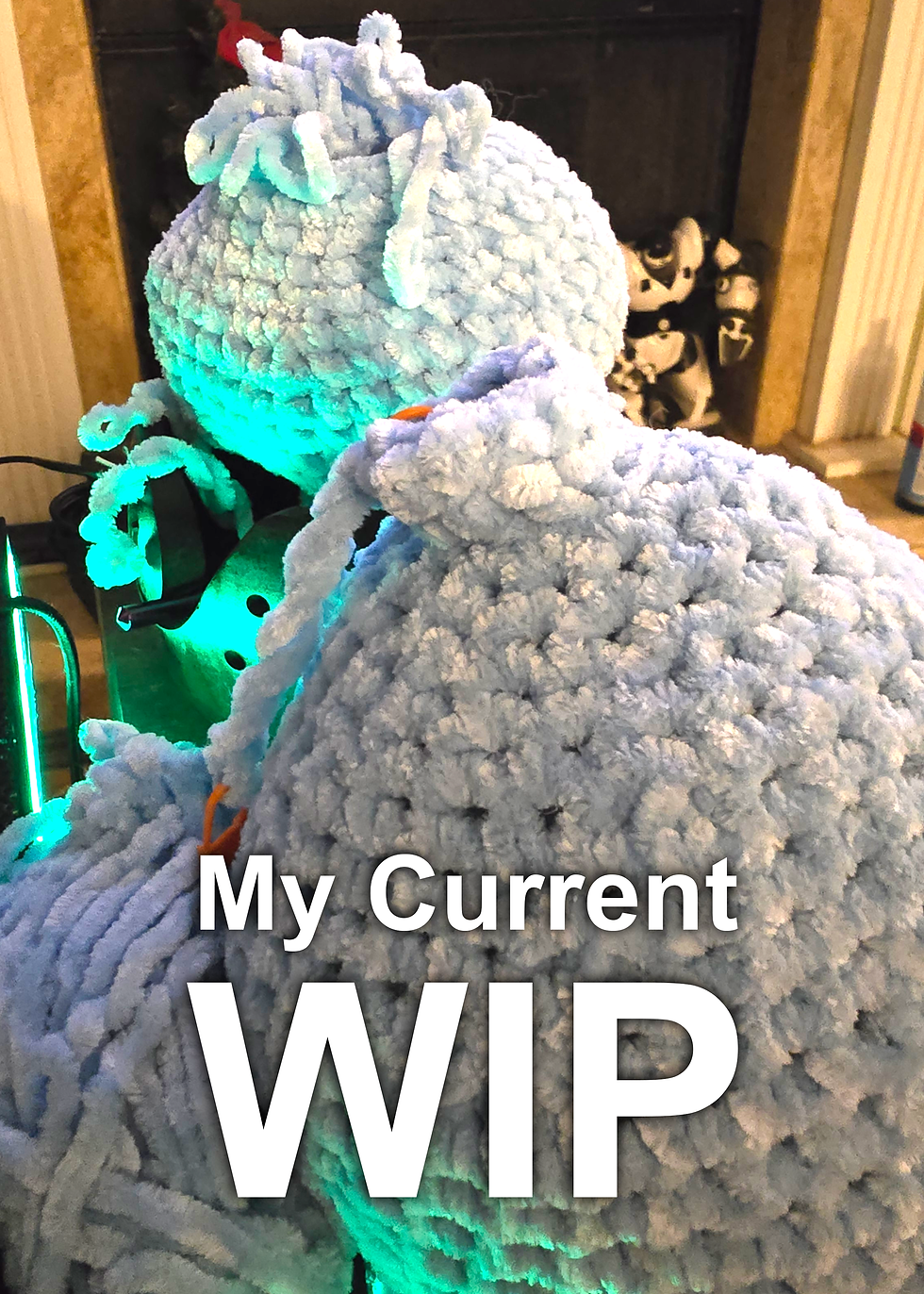 Work-in-Progress (WIP) Crochet Pieces
