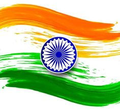 Colors of Indian Flag - Saffron, White & Green