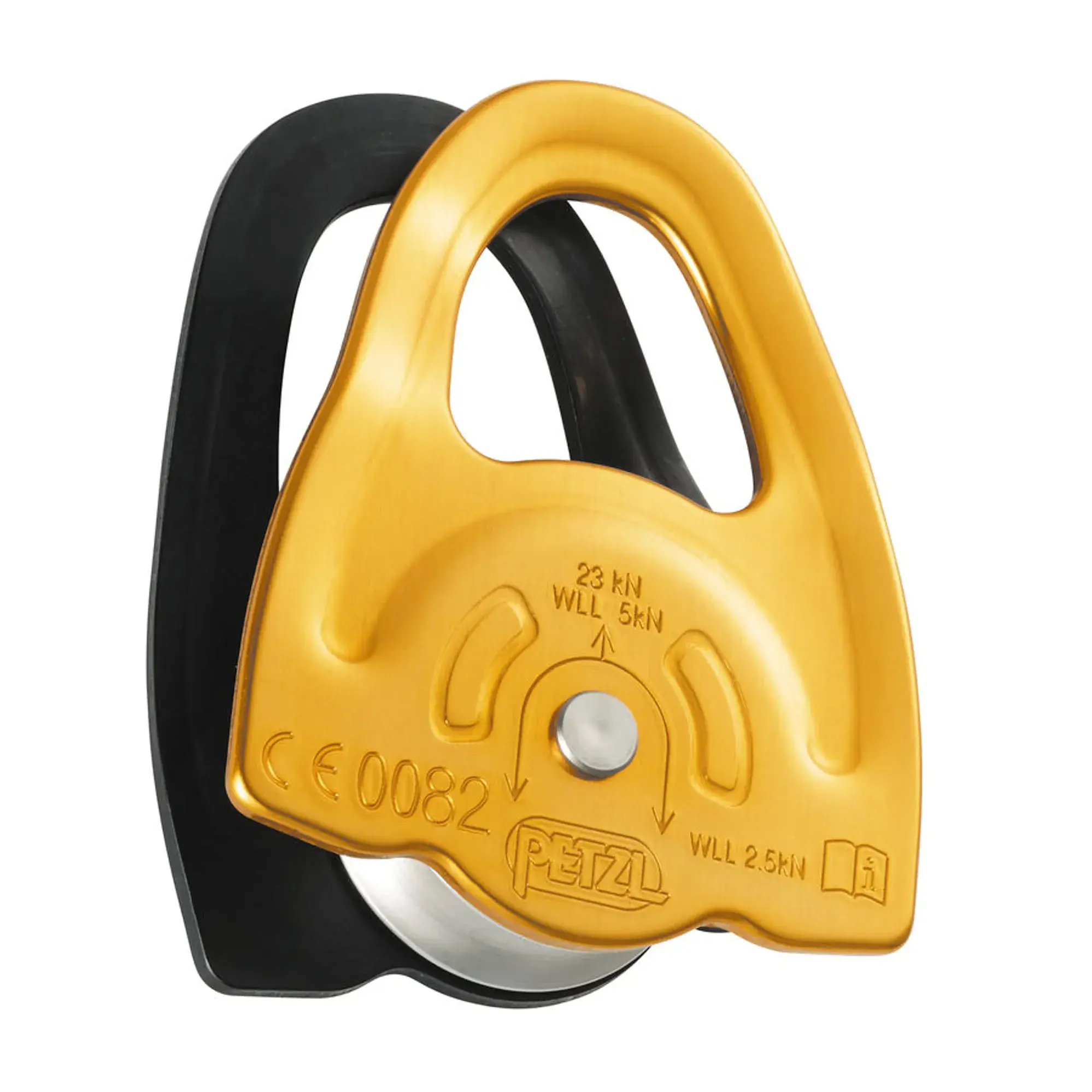 Petzl Mini Pulley front view.