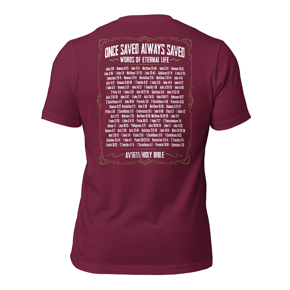 Thumbnail: Words of Eternal Life Unisex T-Shirt