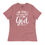 Thumbnail: Ladies Psalm 46:10 Relaxed T-Shirt