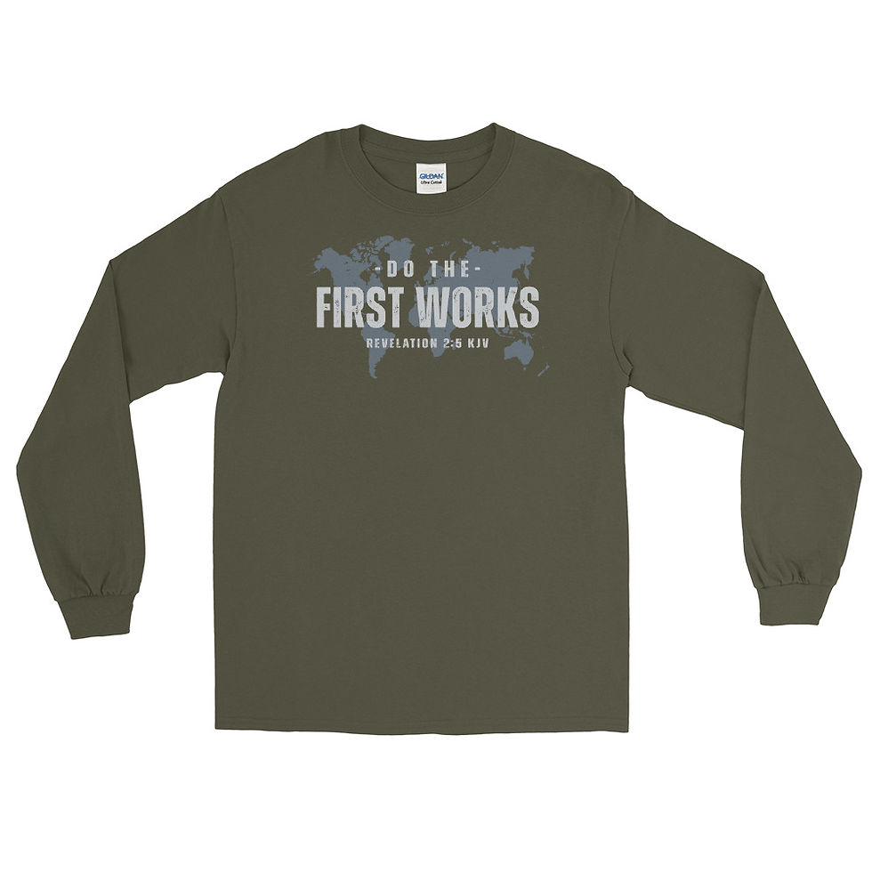 Thumbnail: Men’s First Works Map Long Sleeve Shirt