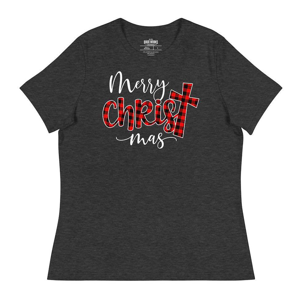 Thumbnail: Ladies ChristMas Relaxed T-Shirt