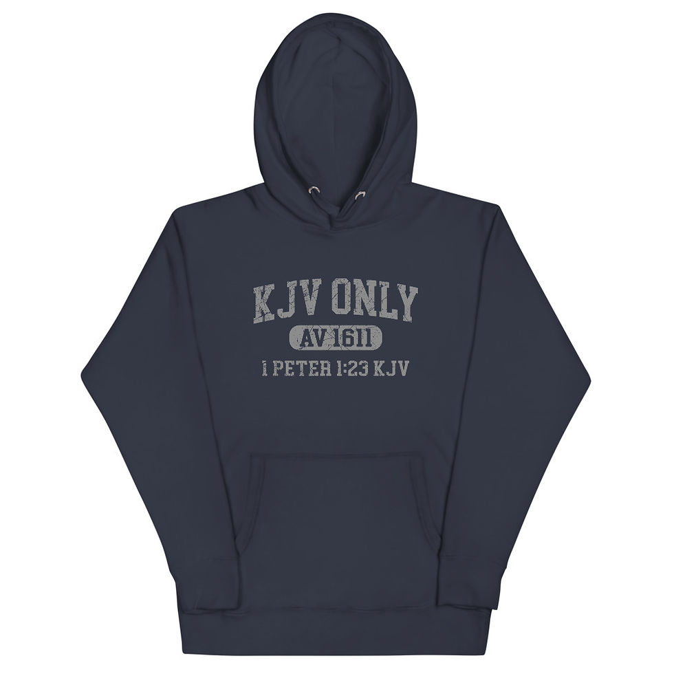 Thumbnail: KJV Only Hoodie