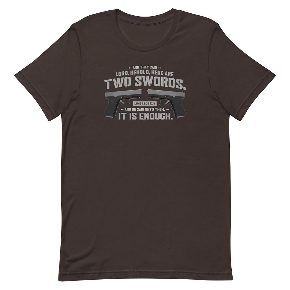 Thumbnail: Grey Luke 22:38 "Premium" T-Shirt