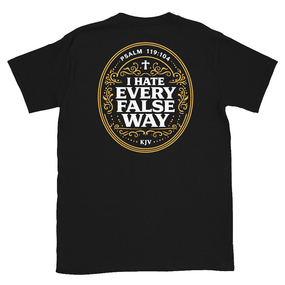 Thumbnail: Hate Every False Way Softstyle T-Shirt
