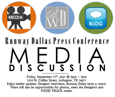 TO ALL MEDIA, PRESS, BLOGGERS & INTERVIEWERS, MARK YOUR CALENDER.