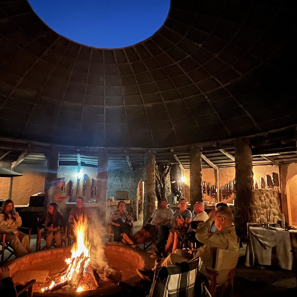 Mount Etjo fireplace boma