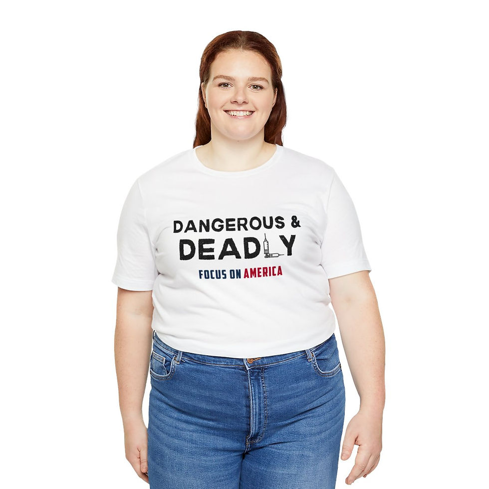 Thumbnail: Dangerous and Deadly Unisex Jersey Short Sleeve Tee