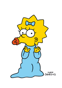 Maggie Simpson PNG