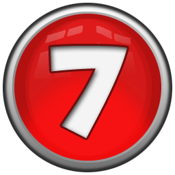 Number seven, free PNGs