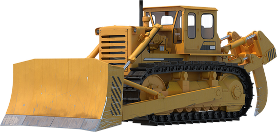 Bulldozer, free PNGs