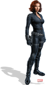 Black widow, free cutout images